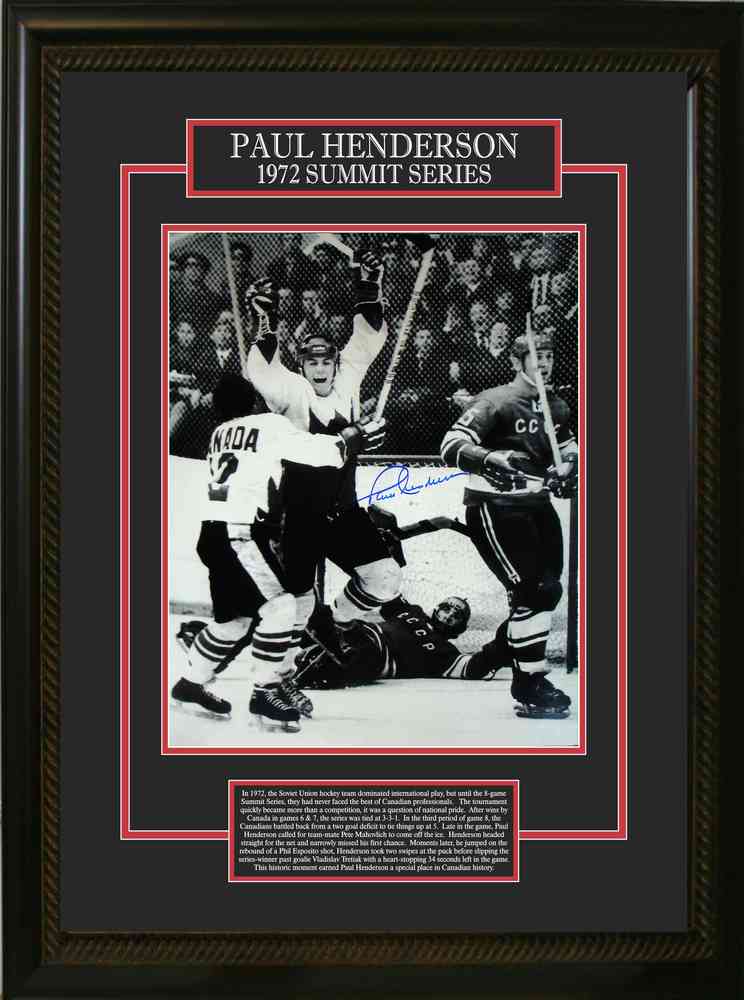 Paul Henderson Signed 16
