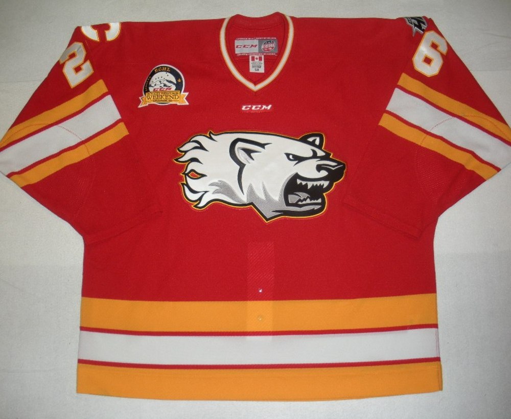 Sean Curry Hockey Heritage Weekend Alaska Aces GameWorn Jersey