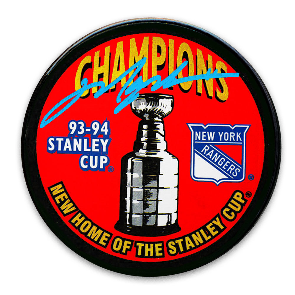 Mark Messier New York Rangers 1994 Stanley Cup Champions Autographed Puck