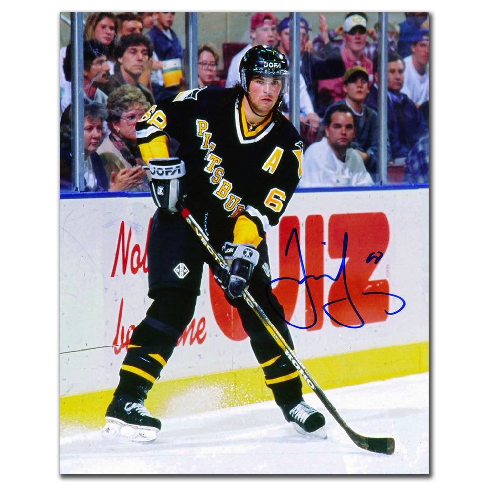Jaromir Jagr Pittsburgh Penguins PLAYMAKER Autographed 8x10