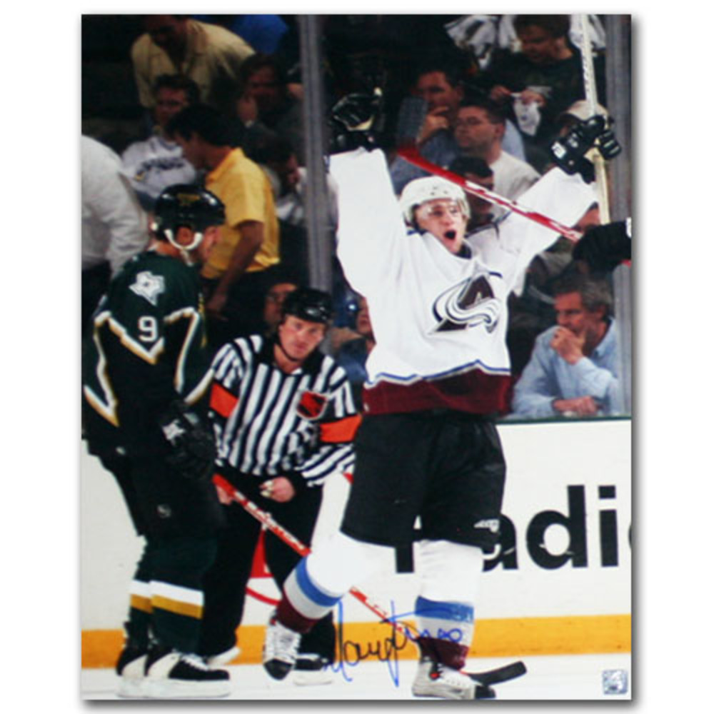 Marek Svatos (deceased) Autographed Colorado Avalanche 16X20 Photo