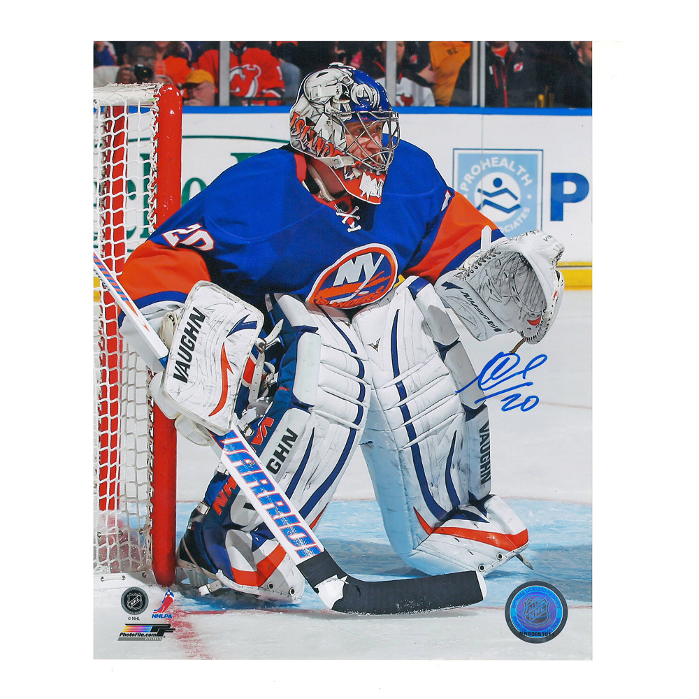 EVGENI NABOKOV Signed New York Islanders 8 X 10 Photo - 70369