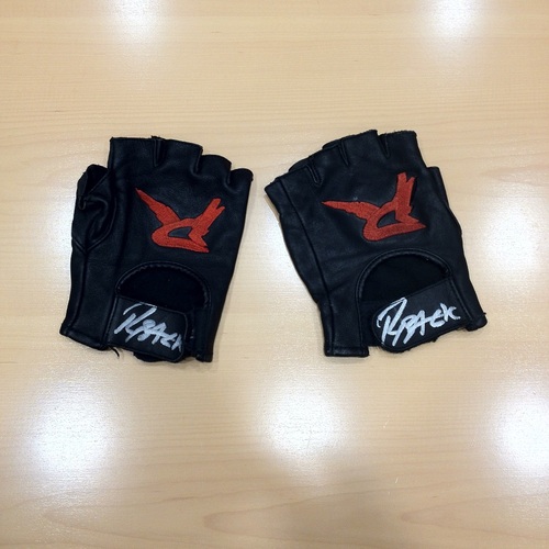 Ryback WORN & SIGNED Gloves