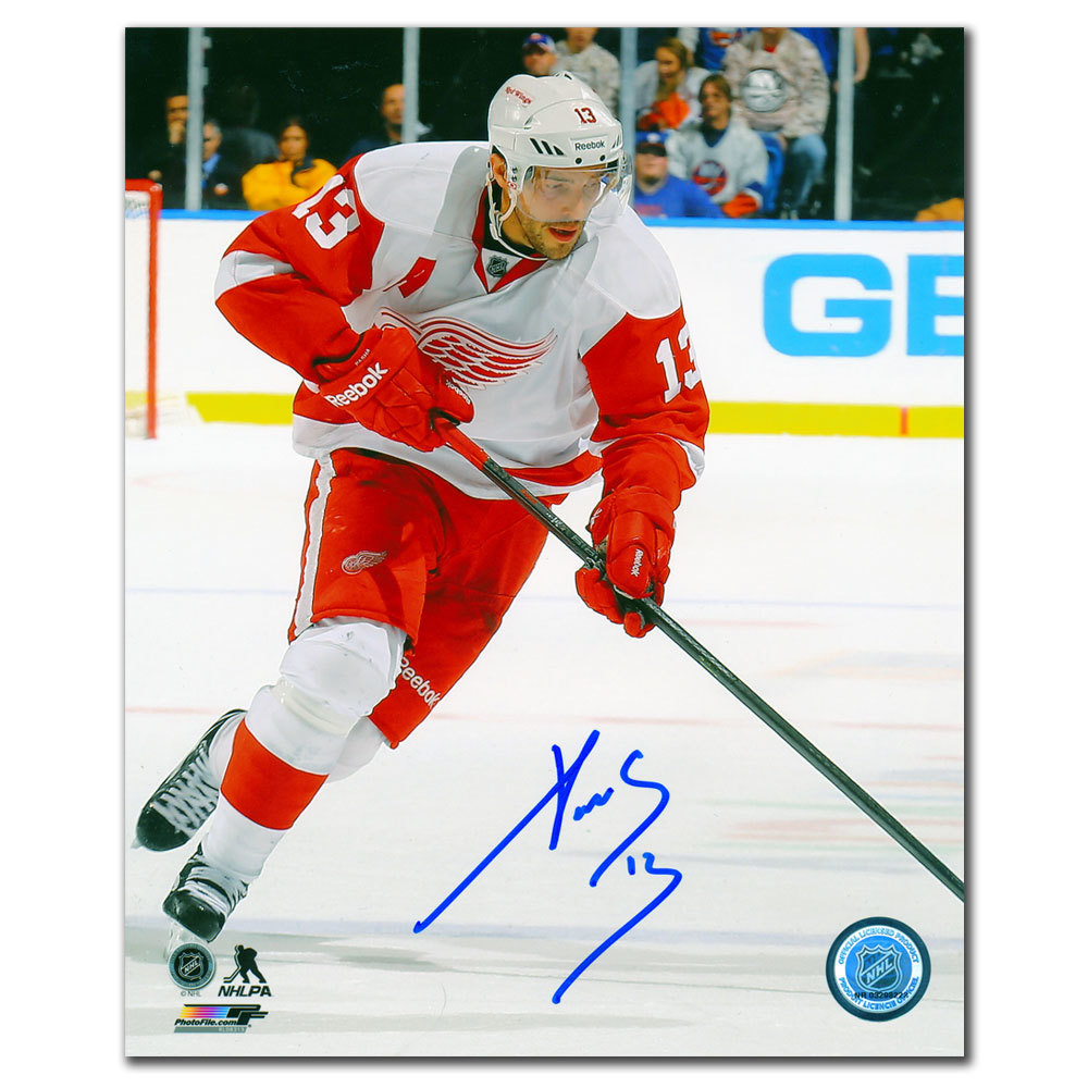 Pavel Datsyuk Detroit Red Wings RUSH Autographed 8x10