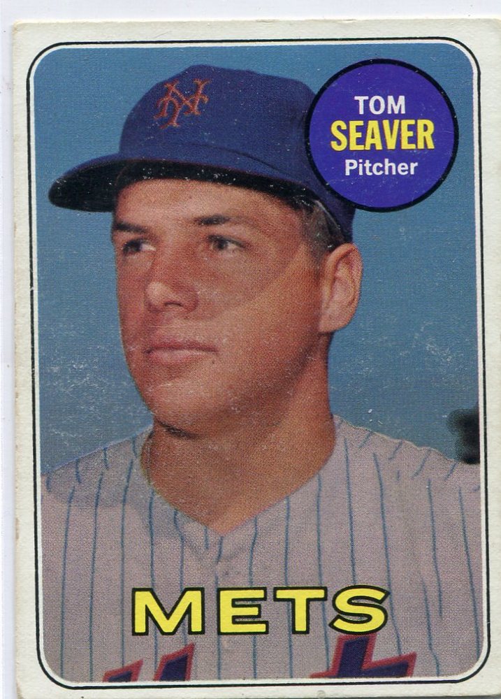 1969 Topps #480 Tom Seaver-- Hall of Famer