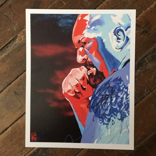 The Big Show SIGNED 11 x 14 Rob Schamberger Print