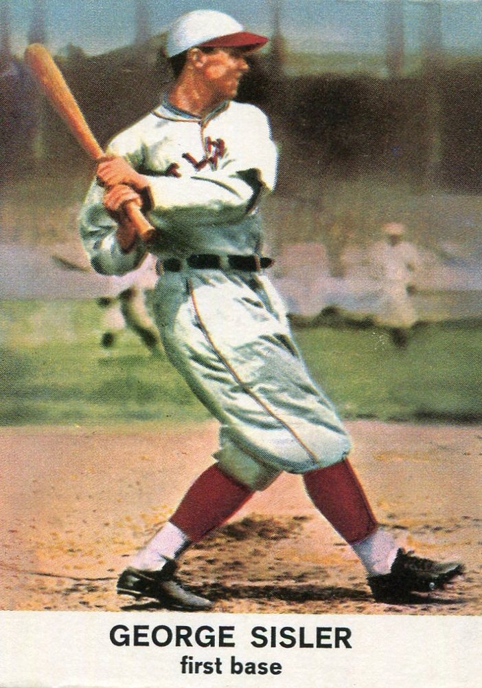 1961 Golden Press #13 George Sisler