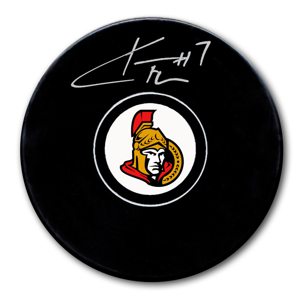 Kyle Turris Ottawa Senators Autographed Puck