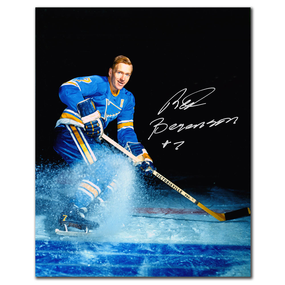 Red Berenson St. Louis Blues Autographed 8x10