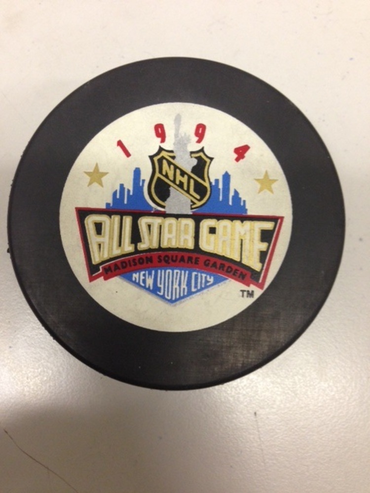 1994 NHL All Star Game Souvenir Puck