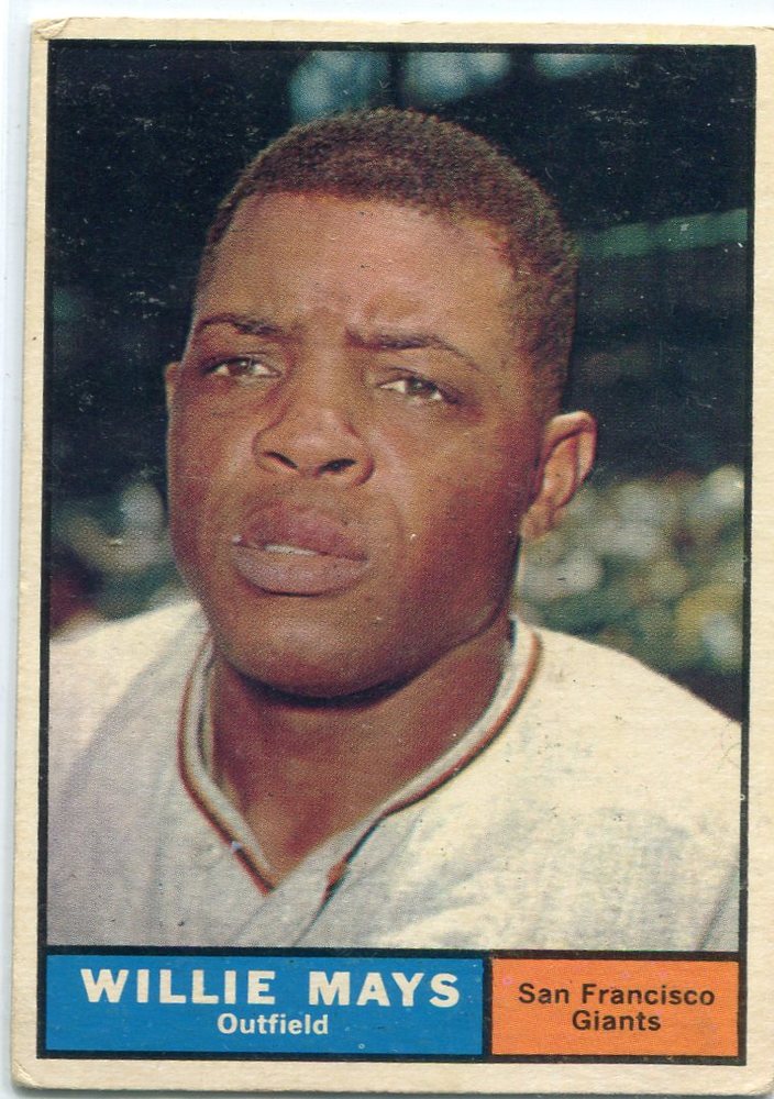 1961 Topps #150 Willie Mays-- Hall of Famer