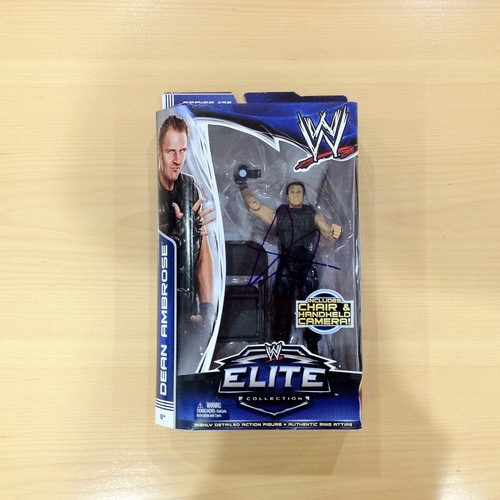 SIGNED Dean Ambrose Elite Series 25 Action Figure
