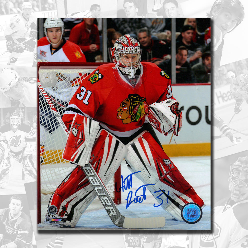 Antti Raanta Chicago Blackhawks Autographed 8x10
