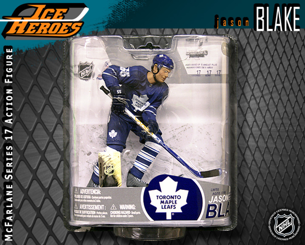 JASON BLAKE McFarlane Series 17 Sports Picks Action Figure - Toronto Maple Leafs