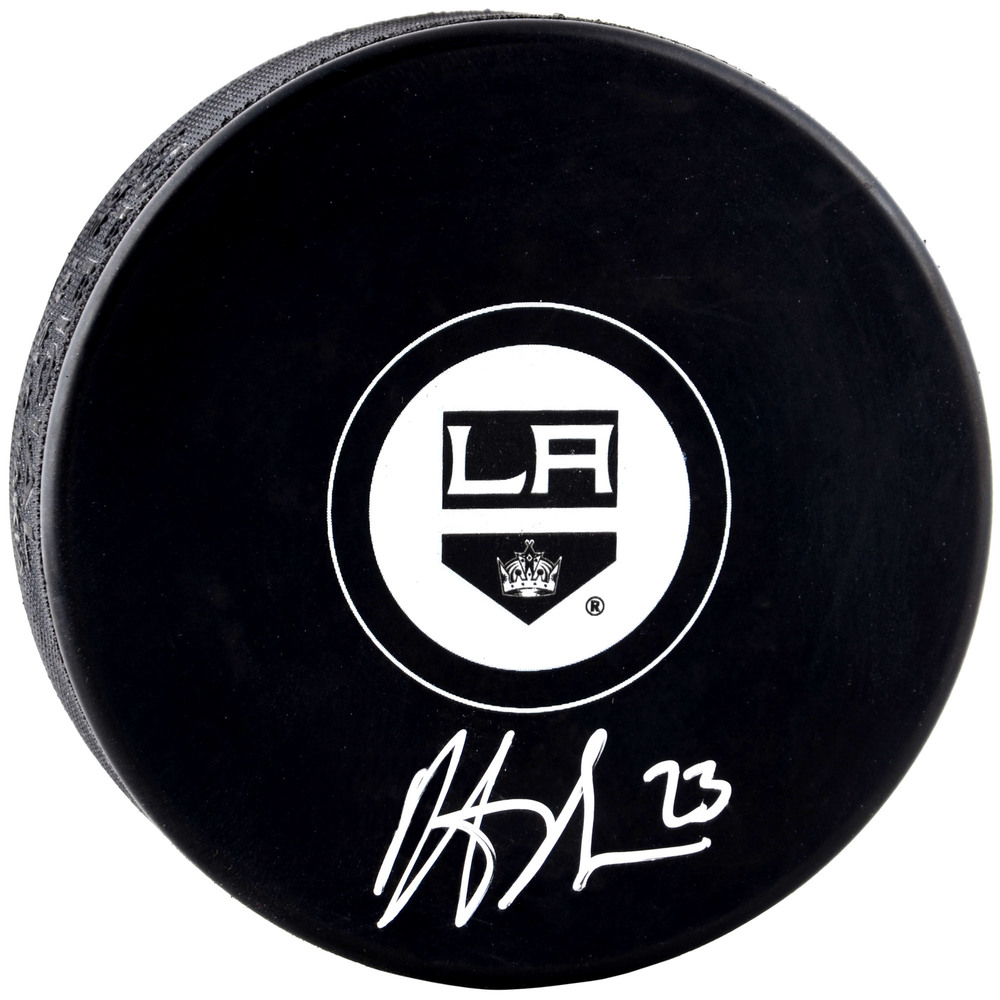 Dustin Brown Los Angeles Kings 2014 Stanley Cup Champions Autographed Hockey Puck