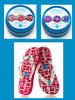 SPECIAL CLOSEOUT DEAL<br><br> Magnetic charms + flip flops = Fashionista FUN!  image 2+1