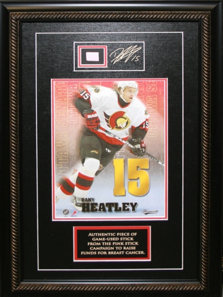 Dany Heatley Unsigned 8