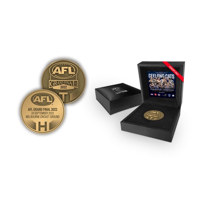 Geelong Cats AFL 2022 Grand Final Coin Toss Coin