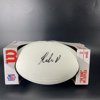 NFL - Buccaneers Kalen DeLoach Signed White Composite Football
