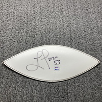 NFL - Patriots Larry Izzo Signed White Panel