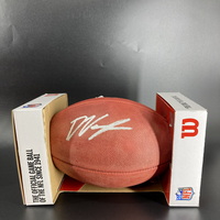 NFL - Cowboys Deuce Vaughn Signed Authentic Football