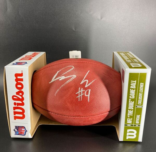 NFL - Ravens Devontez Walker Signed Authentic Football