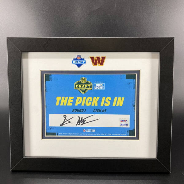 Sonny Styles Autographed Commemorative Draft Card - First NFL Auction Of...