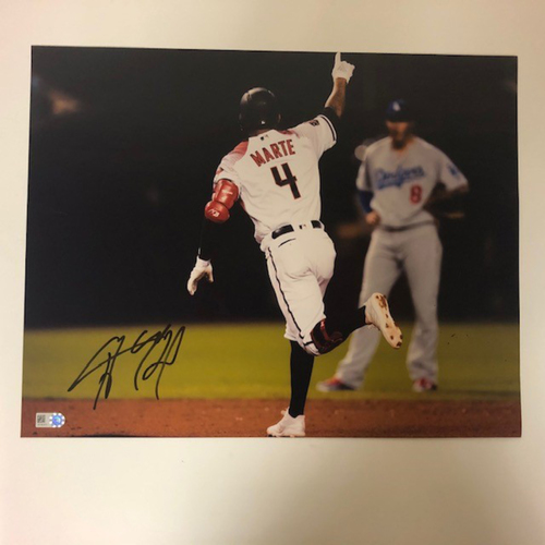 Photo of Ketel Marte Autographed 11x14 Photo