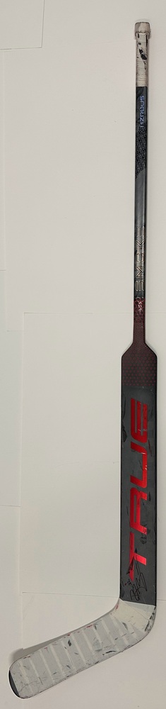 #32 Brandon Bussi Game Used Stick - Autographed - Carolina Hurricanes