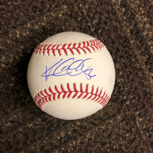 Photo of Kole Calhoun Autographed Baseball