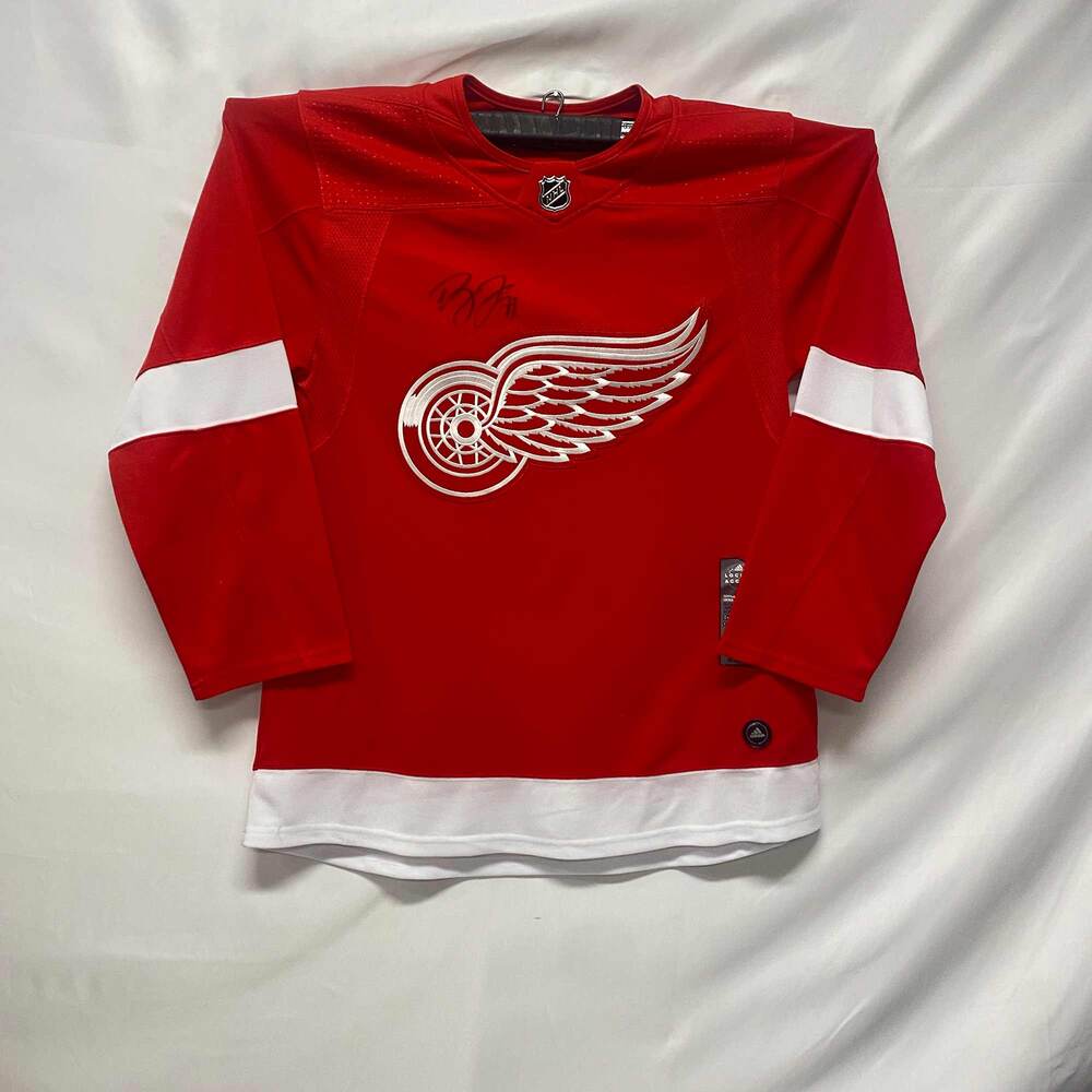 AHL Authentic - Detroit Red Wings Jersey Signed by #71 Dylan Larkin