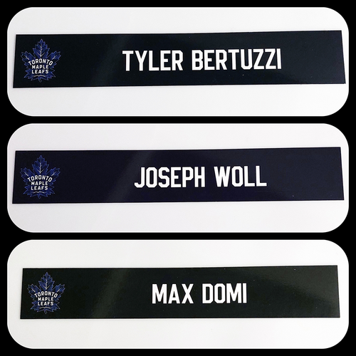 Toronto Maple Leafs Flipside Locker Room Nameplates (2023-24 Season)