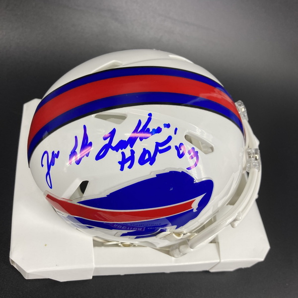 HOF - Bills Joe Delamielleure Signed Mini Helmet