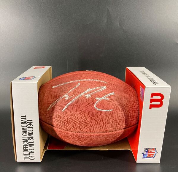 NFL -Steelers Joey Porter Jr. Signed Authentic Football