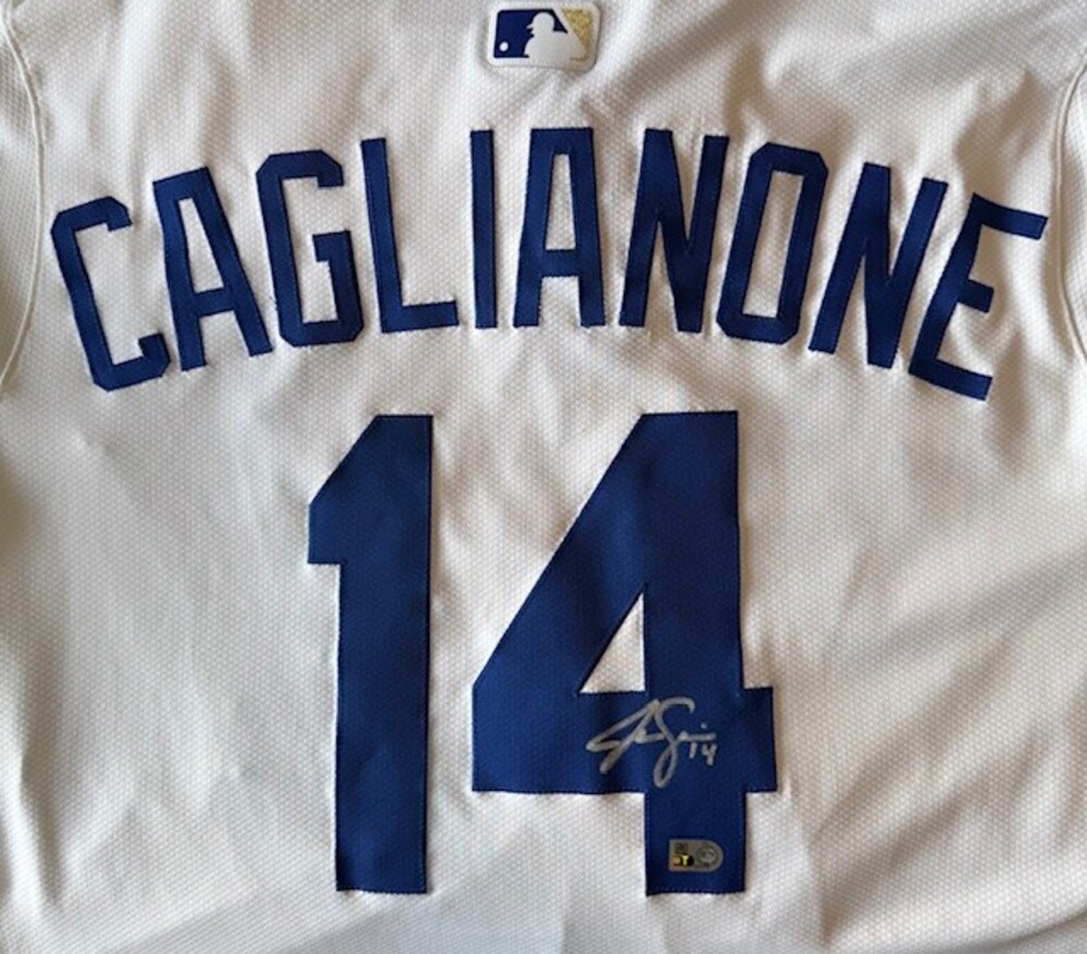 Jac Caglianone Autographed Royals Authentic Jersey | MLB Auctions