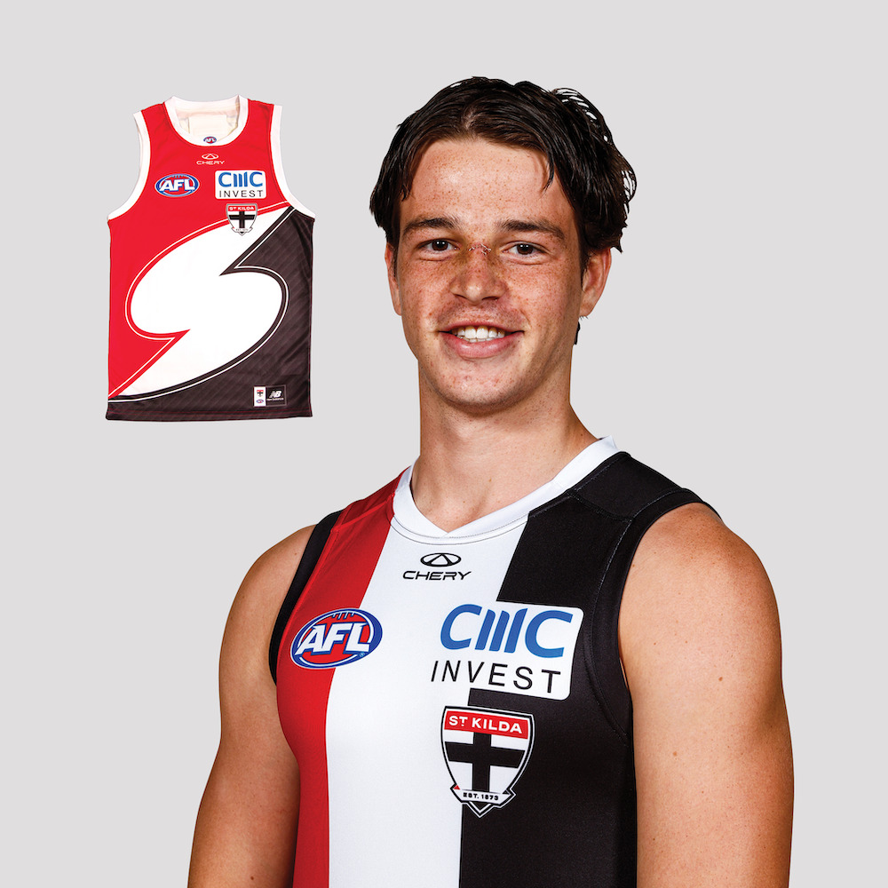 Mattaes Phillipou #25 - 2026 Player Retro S Guernsey * Signed