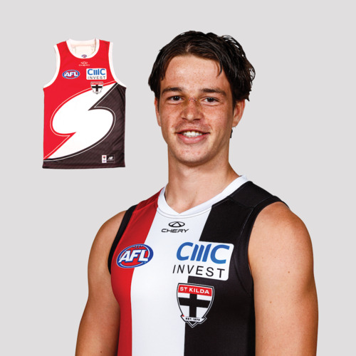 Photo of Mattaes Phillipou #25 - 2026 Player Retro S Guernsey * Signed