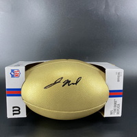 NFL - Texans Jaylin Noel Signed Gold Composite Football