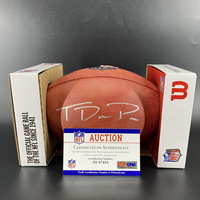 NFL - Titans Tyrion Davis- Price Signed Authentic Football