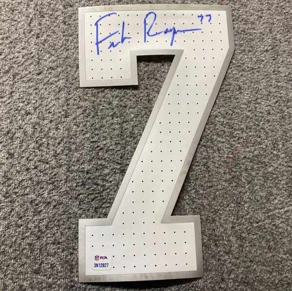 NFL - Lions Frank Ragnow Signed Jersey Number