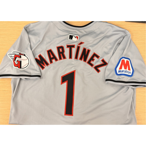 Photo of Team Issued Angel Martinez #1 Road Gray Jersey 