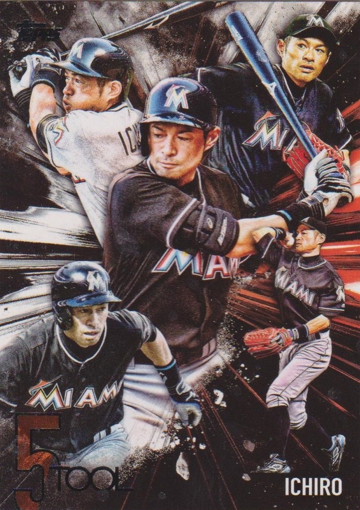 2017 Topps Five Tool #5T33 Ichiro Suzuki