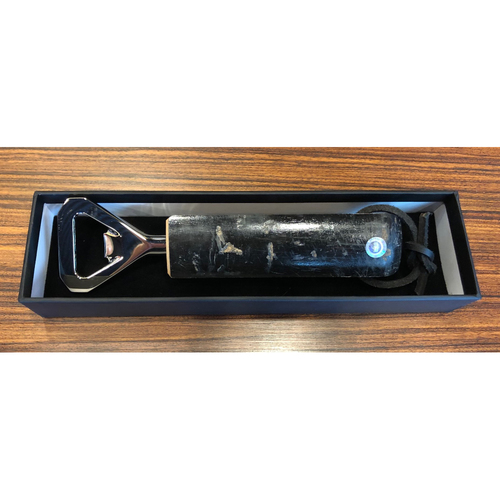 Photo of Bottle Opener made with a Game Used Bat