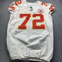 International Series - Chiefs Eric Fisher Game Used Jersey (11/18/19) Si...