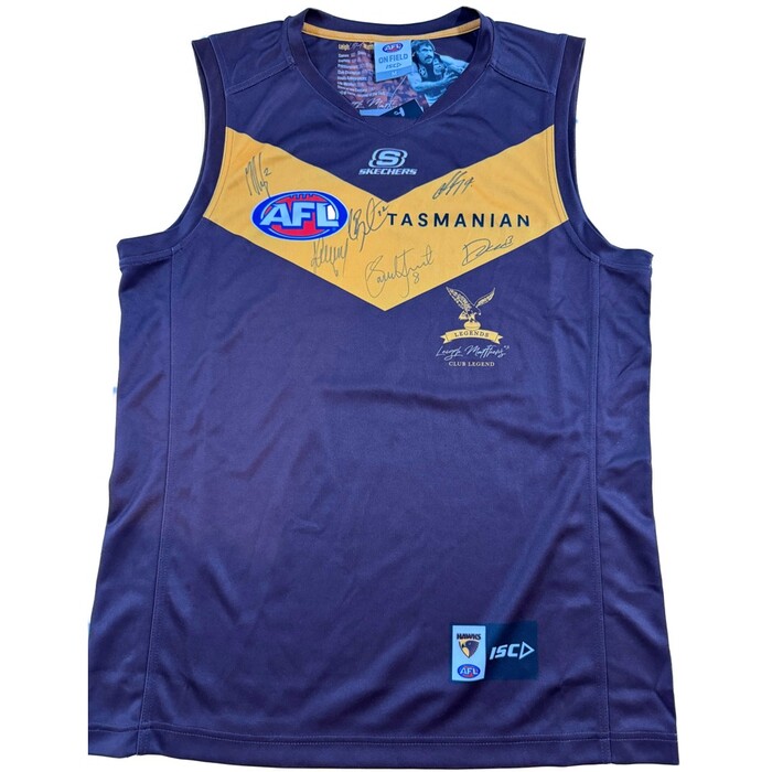 Hawthorn 2023 Legends Retail Guernsey Signed by 2023 Leadership Group
