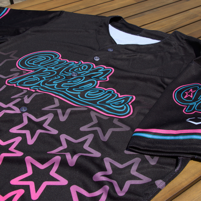 #23 - RHP Manuel Veloz (Size 48) - Game Used 2024 Starry Night Jersey