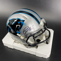 NFL - Panthers Derrick Brown Signed Mini Helmet
