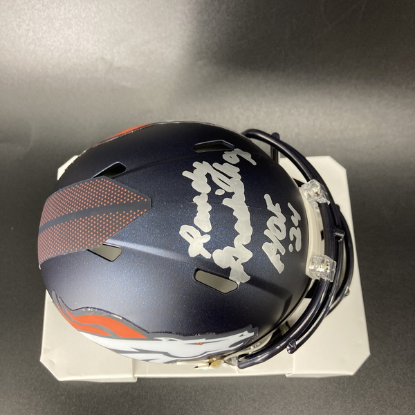 HOF - Broncos Randy Gradishar Signed Mini Helmet