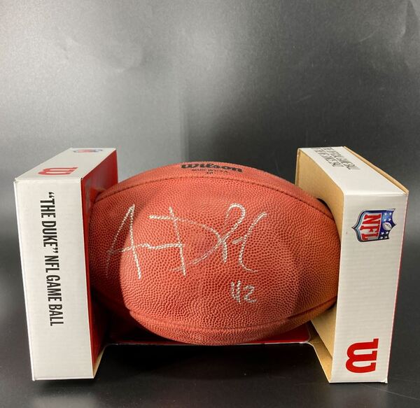 NFL - Vikings Andrew DePaola Signed Authentic Football