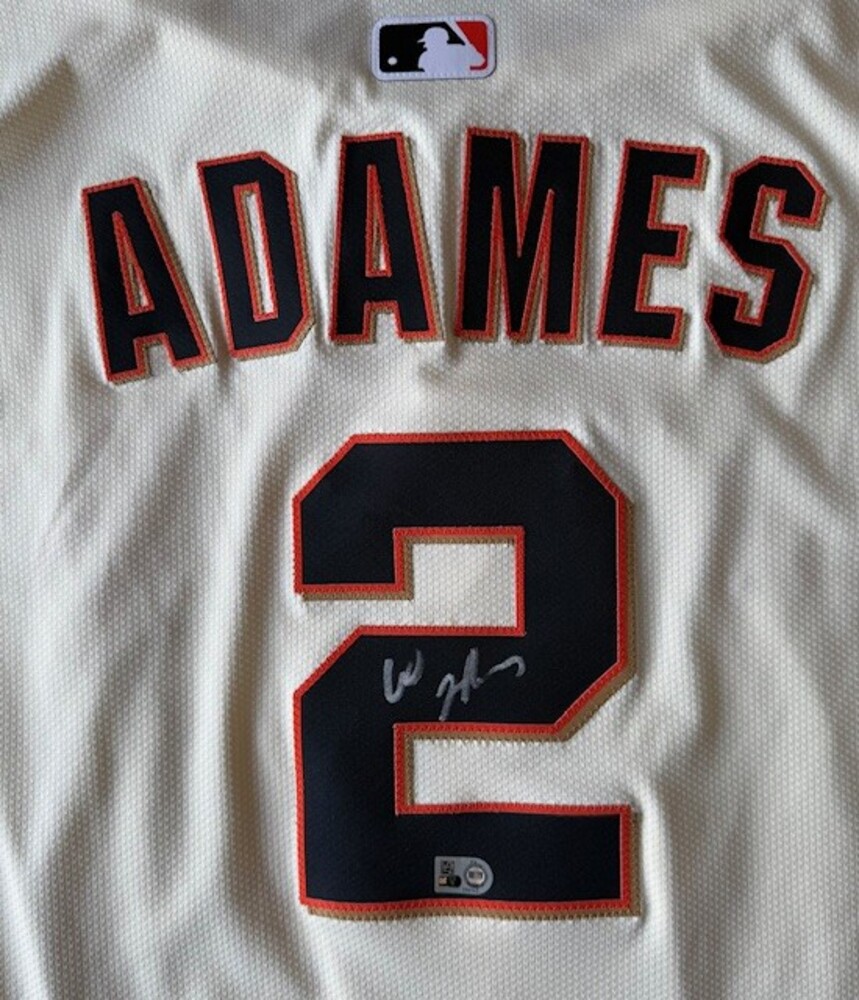 Willy Adames Autographed Giants Authentic Jersey | MLB Auctions